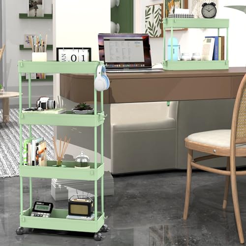 Maximize Your Space: The Ultimate Review of the SPACEKEEPER Slim Rolling Storage Cart