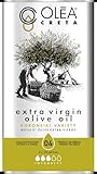 Olea Creta Premium Greek Extra Virgin Olive Oil from Crete 3L. First Cold Pressed. Low acidity. Rich in Polyphenols.
