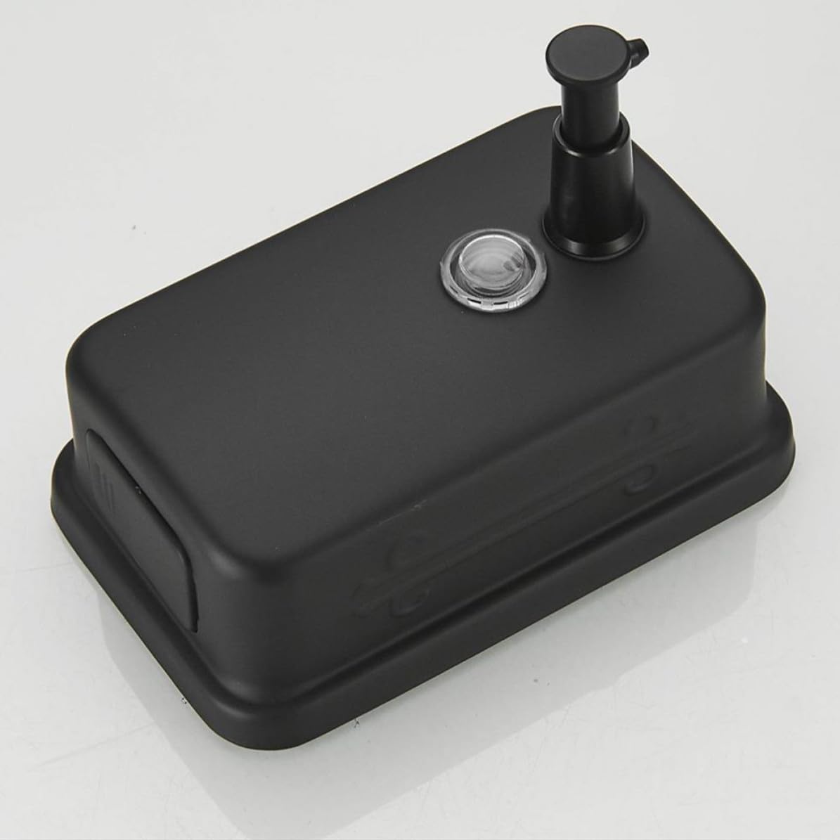 Acero Inoxidable Dispensador de Jabón Negro de Pared 800ml