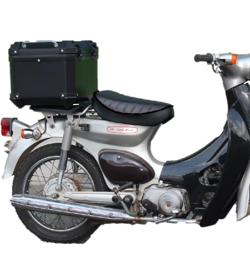 バイク後ろのBOX Amazon | バイク用 リアボックス パニアケース 45L ブラック 鍵2本