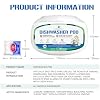 Dishwasher Pods 30 Count, Scrubbing Power, No Pre-Rinse Dishwasher Detergent Soap Removes Burnt-On Stain