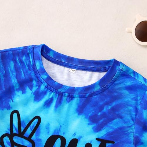 Image of MODNTOGA Kids Girl Boy Peace Out Kindergarten Shirt 2026 Kindergarten Graduation T-Shirt Last Day of School Summer Tee Tops
