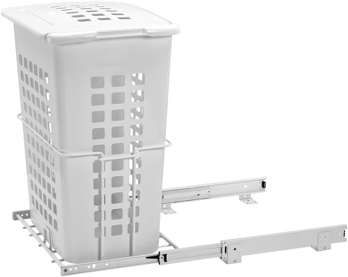 REV-A-SHELF Polymer Pullout Hamper for Vanity/Closet Applications