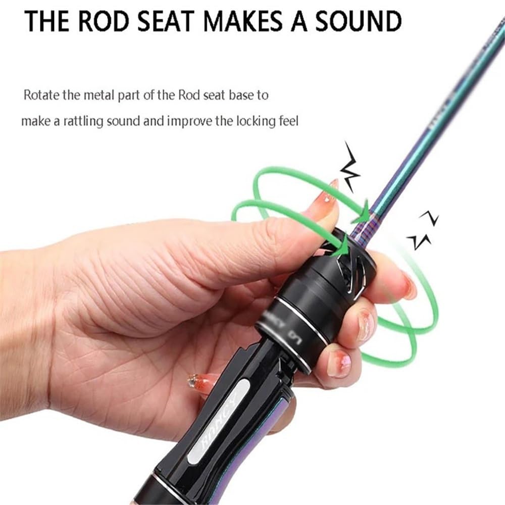 Wędka wędkarska z solidną przynętą UL Tip, żyłka 0,6-8 g, 2-6 funtów, Ajing Fast Ultralight do jezior i rzek Spinning