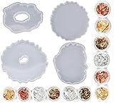 【Einfach zu entformen】: Die glatte Innenseite erleichtert das Entformen nach vollständiger Aushärtung und reduziert die Notwendigkeit zu schneiden und zu polieren. Oder Sie können Freisetzspray oder Seifenwasser verwenden, um die Lebensdauer der Silikonform zu verlängern.