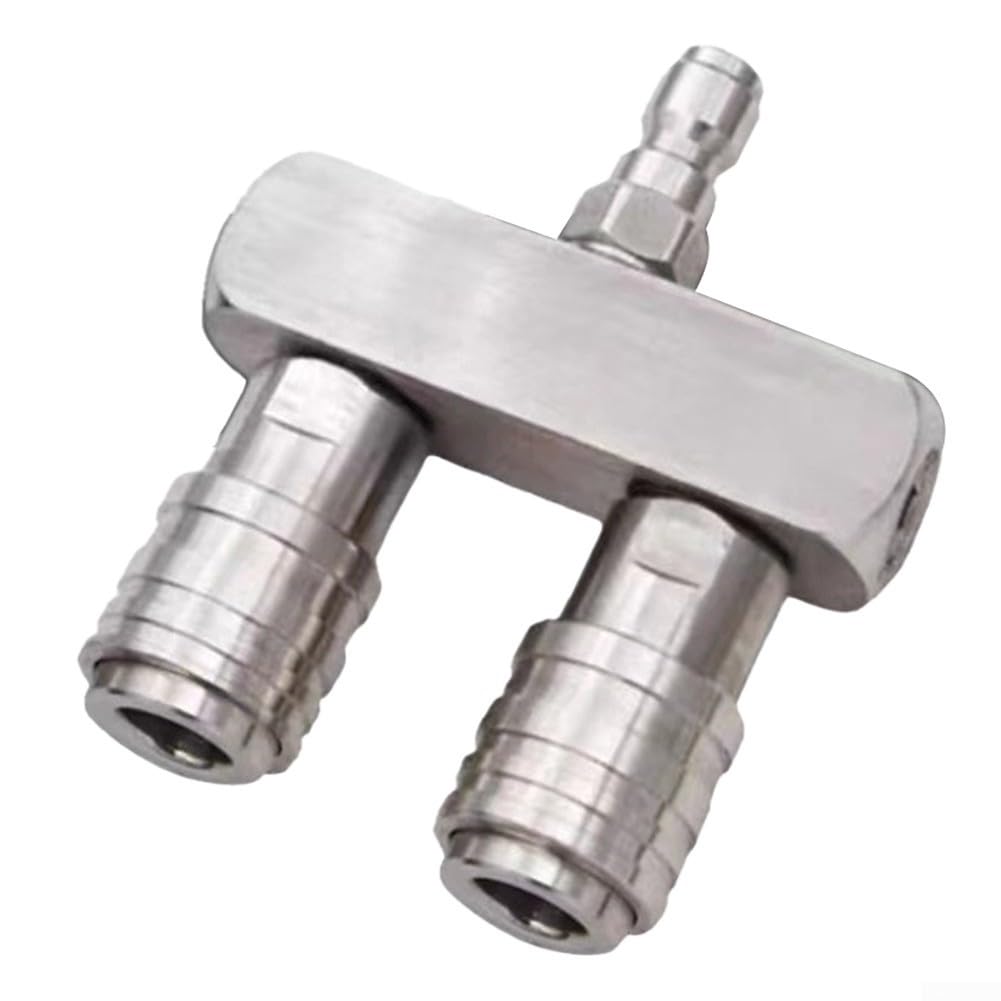 Adattatore per rondella a pressione Ugello spruzzatore ad alta pressione, accessorio for asta adattatore doppio ugello for macchina for la pulizia multifunzionale for il lavaggio dell'auto(Style two)