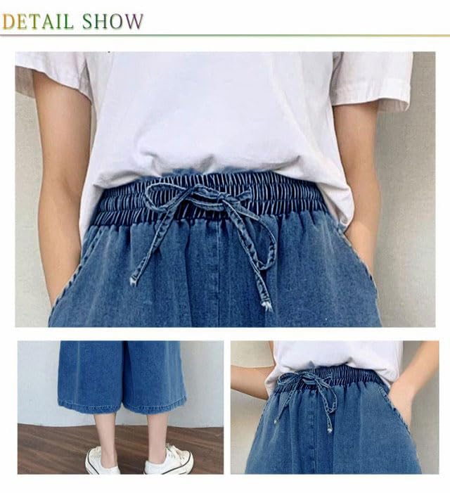 Amazon.co.jp: ガウチョパンツ ファッション 七分丈 ワイドパンツ 通学