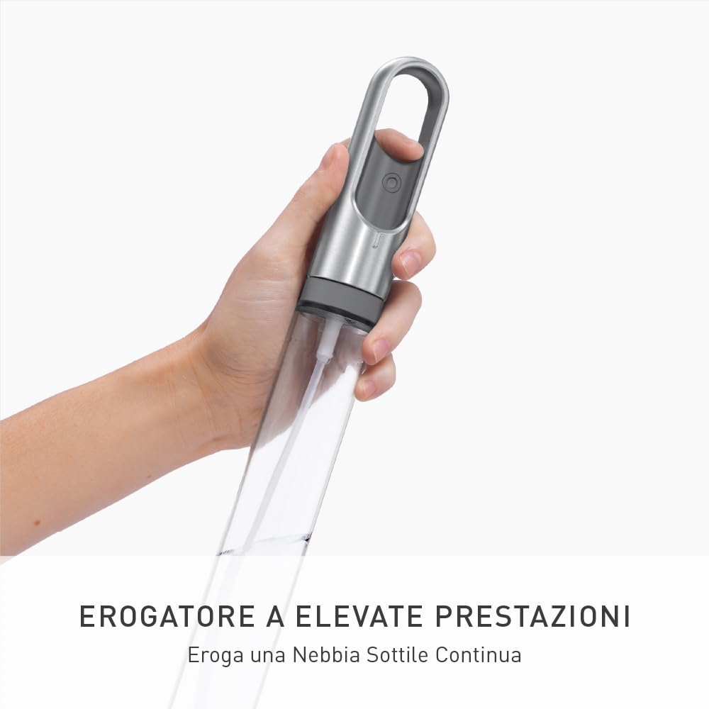 simplehuman - Portasciugamani con pompa a spruzzo, acciaio inossidabile spazzolato