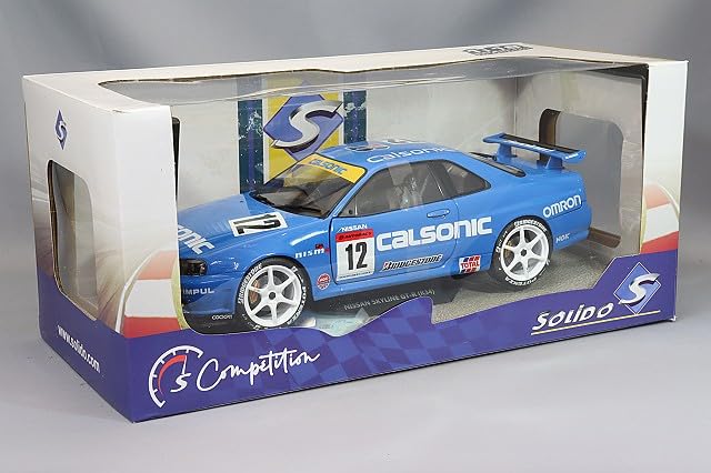 Amazon | ☆ ソリド 1/18 日産 スカイライン R34 GT-R