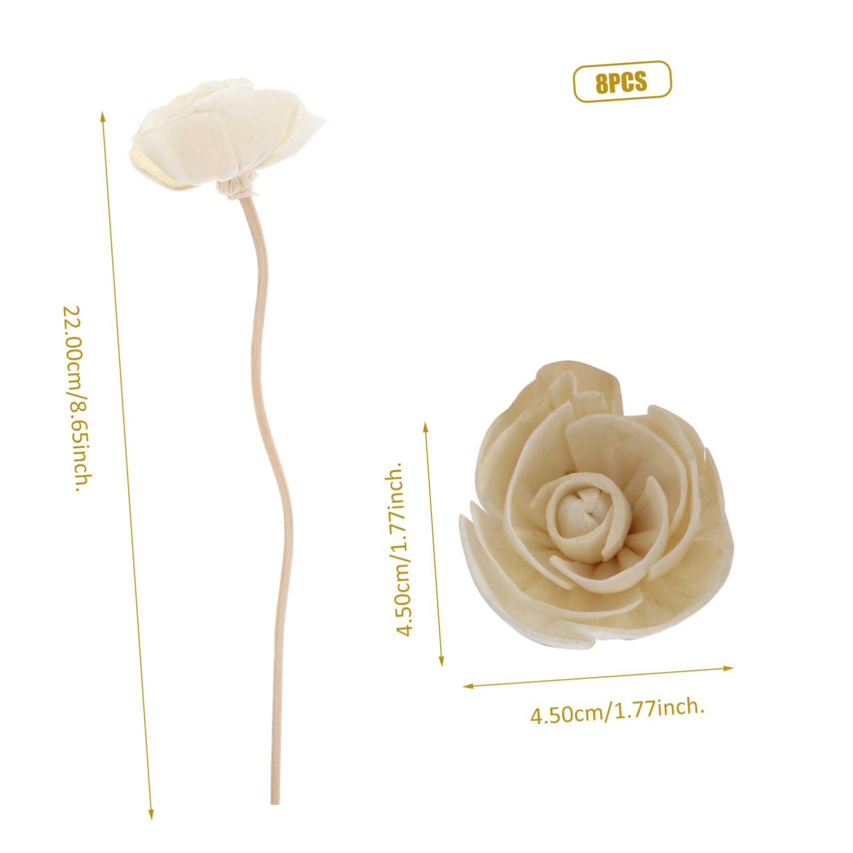 PRETYZOOM Diffuser Rattan 32 Stück Tong Grass Diffusor Nachfüllungen Stick Behandlung Duftstäbchen Für Ätherische Öle Diffusor Sticks Oud Pure Diffusoren Steuerung des Duftdiffusors Für Zuhause
