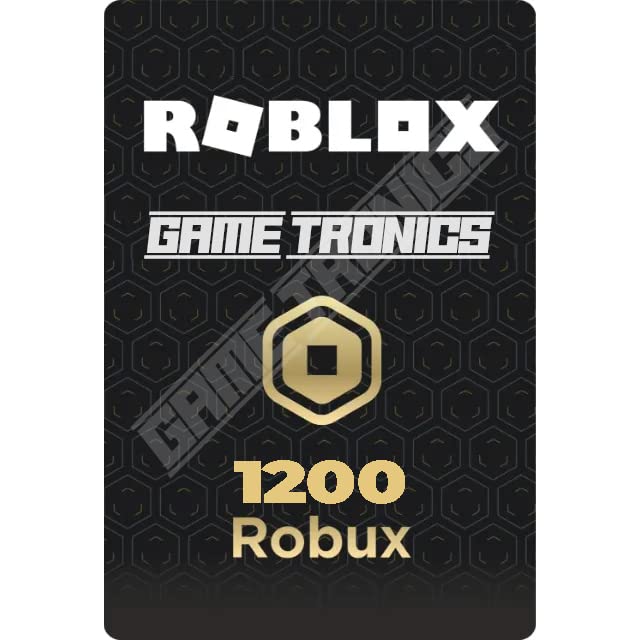 Roblox: 1200 Robux Credit Gift Code [Includes Exclusive Virtual Item] (B0C3VDWNYF) Amazon Price History, Amazon Price Tracker