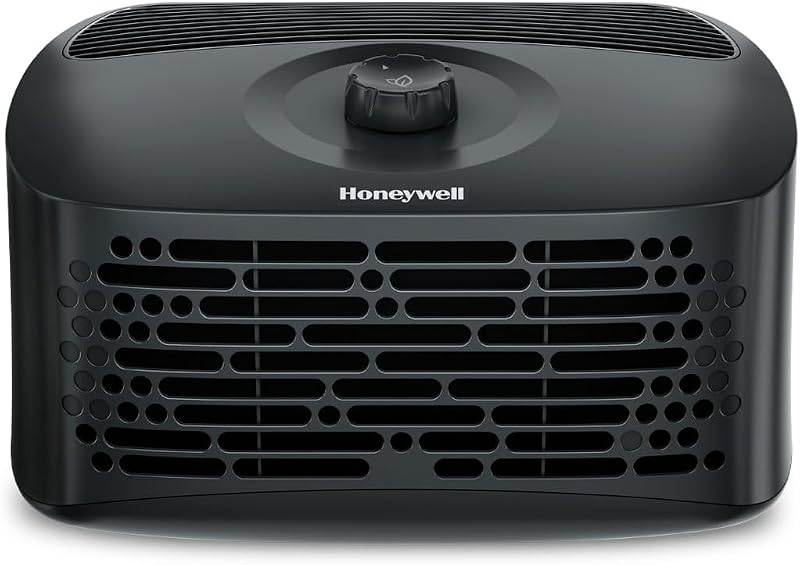 HPA020 HEPA Air Purifier, Airborne Allergen Reducer for Small Rooms (90 sq ft), Black - Wildfire/Smoke, Pollen, Pet Dander, and Dust Air Purifier | Reduces Airborne Allergen Wildfire/Smoke, Pollen, Pet Dander, and Dust Air Purifier