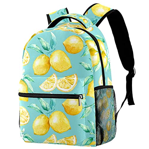 Sac à dos agrumes grand volume et léger pour femme multicolore