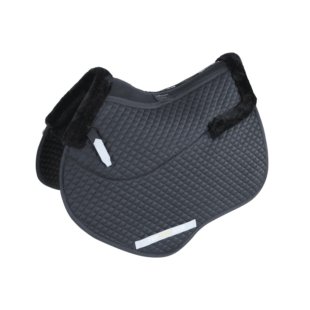 Shires Performance Half Lined Jump Saddlecloth 17-18": Brown