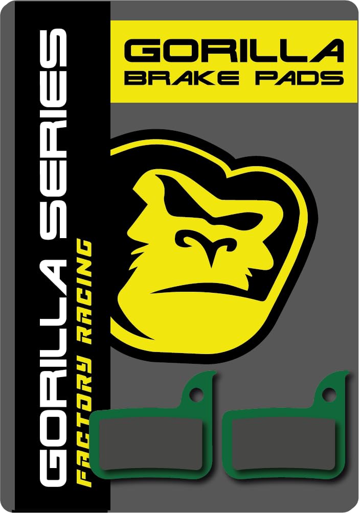 Gorilla Brakes Factory Racing Compound for SRAM Hydraulic Road Disc Brake Calipers (Red eTap, Red 22, Force 22, Force 1