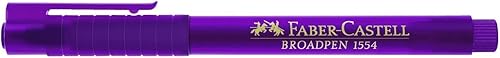 Faber-Castell 155437 - Fineliner Broadpen 1554, Strichbreite 0,8 mm, dokumentene
