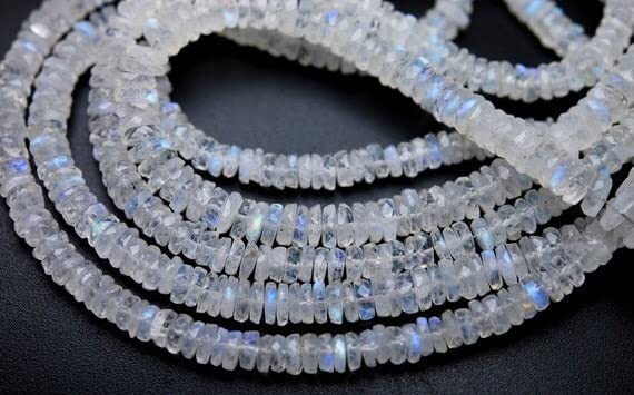 Pierre de lune en perles de 5mm pour créer un cadeau d'anniversaire inoubliable - 2