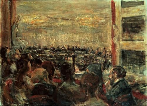 Cuadro en lienzo Max Liebermann il Concerto 60x90cm para decorar despachos y oficinas