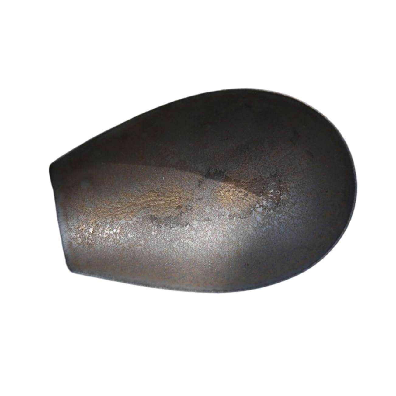 OUNONA 1pc Ceramic Tea Spoon Scoop for Loose Tea Porcelain Hammered Scoop Lipped Design Fine Mesh Making Accessory