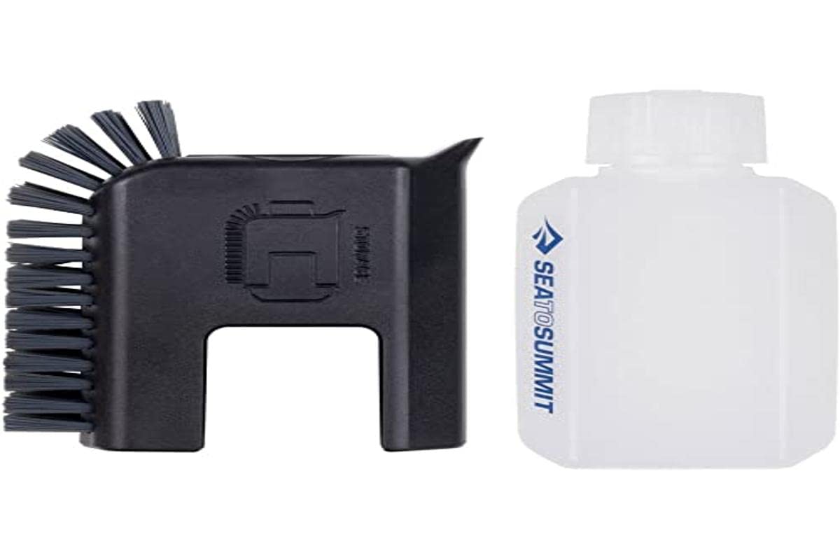SEATO SUMMIT Cepillo y jabón para cocina, Nylon, Black, 0