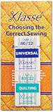 Klasse Double Pack Machine Needles, Size 12/80 10/Pkg
