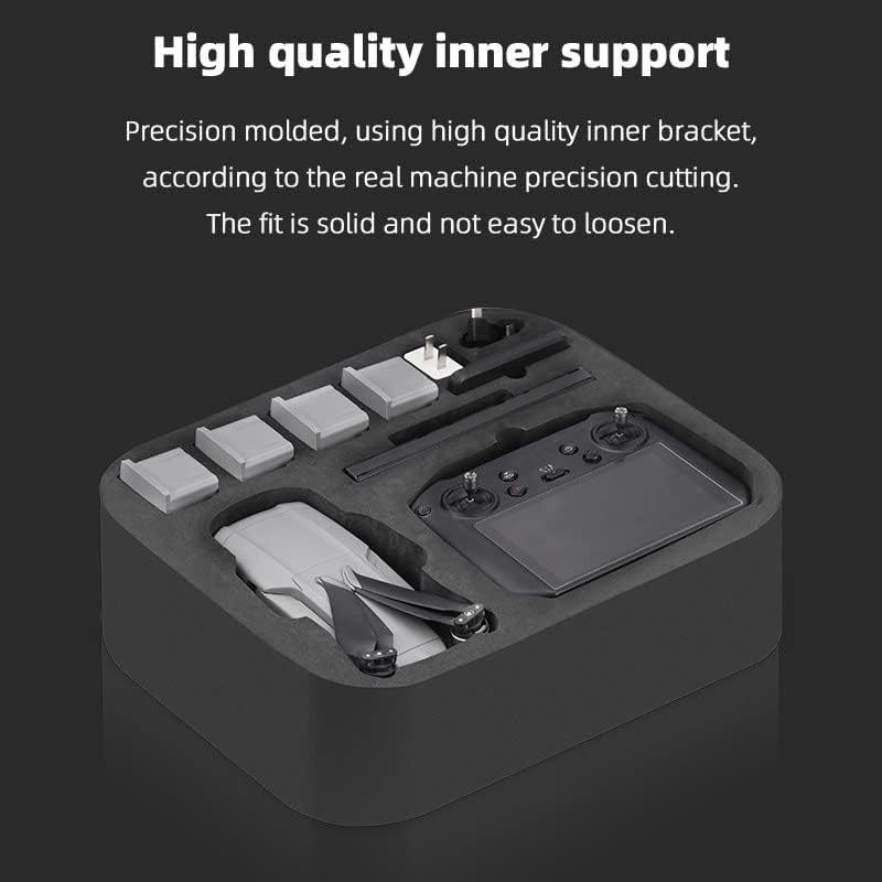 Miniatura 6 de Estuche de transporte duro para almacenamiento de dron para Mavic Air 2Air 2S, drone, control remoto y funda de accesorios, bolsa protectora de