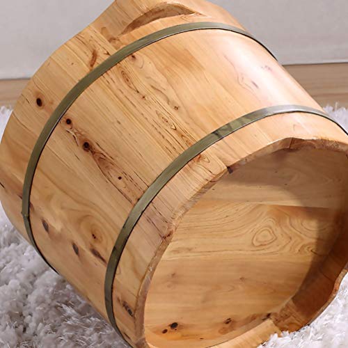 Cubeta de baño de pies de madera para adultos miniatura 6