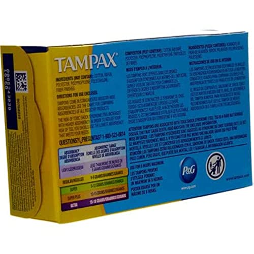 Tampax Regular Tampons with Flushable Cardboard Applicator - Regular - 10 ct