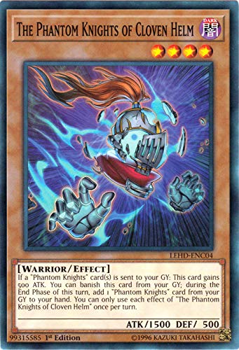 Amazon.com: Yu-Gi-Oh! - The Phantom Knights of Cloven Helm - LEHD