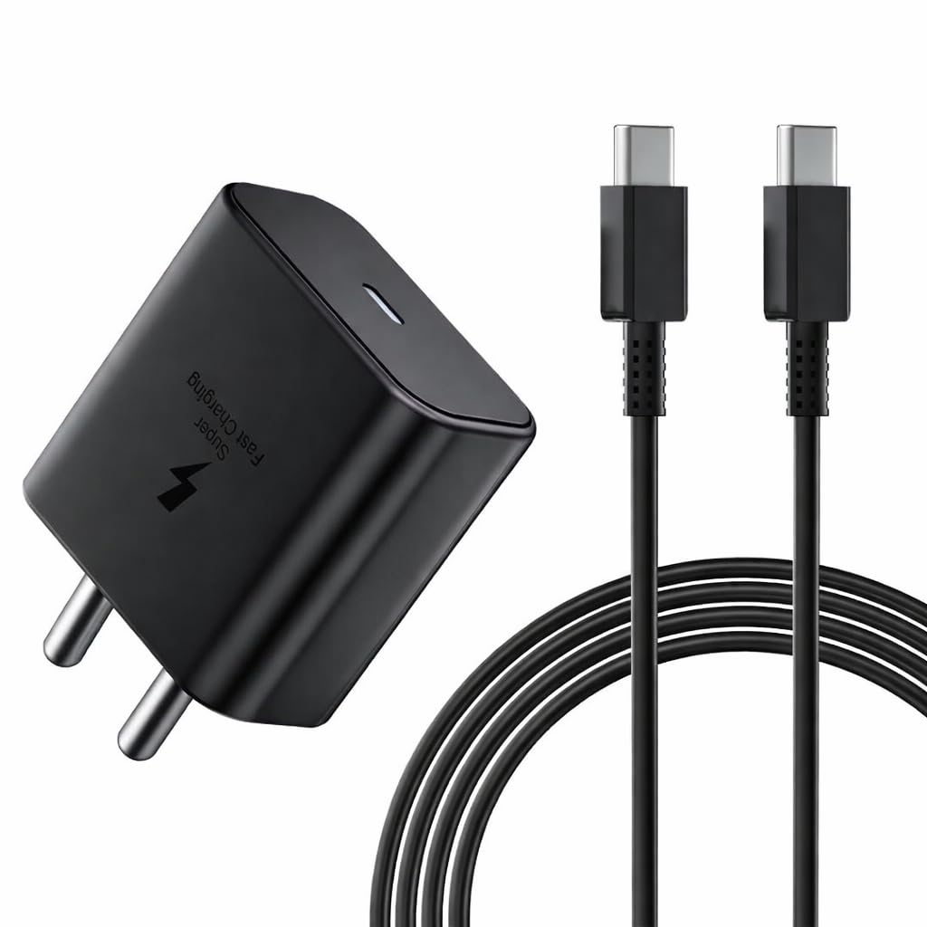 45W Type-C PD Fast Charging Adapter with 1M C to C Cable for Galaxy Z Fold 7|S25 Ultra|S25 Edge|S24 Ultra|Z fold/flip 7/6/5|Tab S11 Ultra|S11|S10 Fe+|S10 Fe|A9+|A9|45Watt USB C Charger discount deal