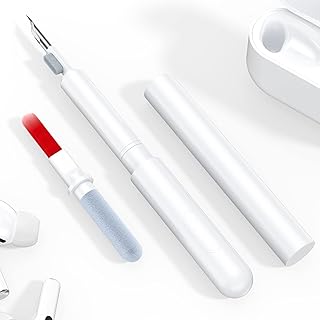 AirPods Pro用クリーナーキット 4イン1 イヤホンクリーニングペン Bluetoothヘッドホンクリーニングペン Airpods Airpods Pro 1 2 3 その他イヤホン キーボード マウス 携帯電話 ノートパソコン カメラ用 (ホワイト)