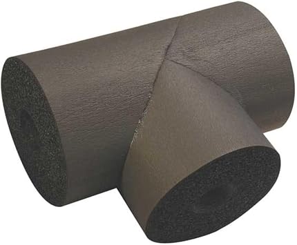 K-Flex USA 1-1/8" x 1/2" Elastomeric Tee Pipe Fitting Insulation, 1/2" Wall 801-T-048118 - 1 Each