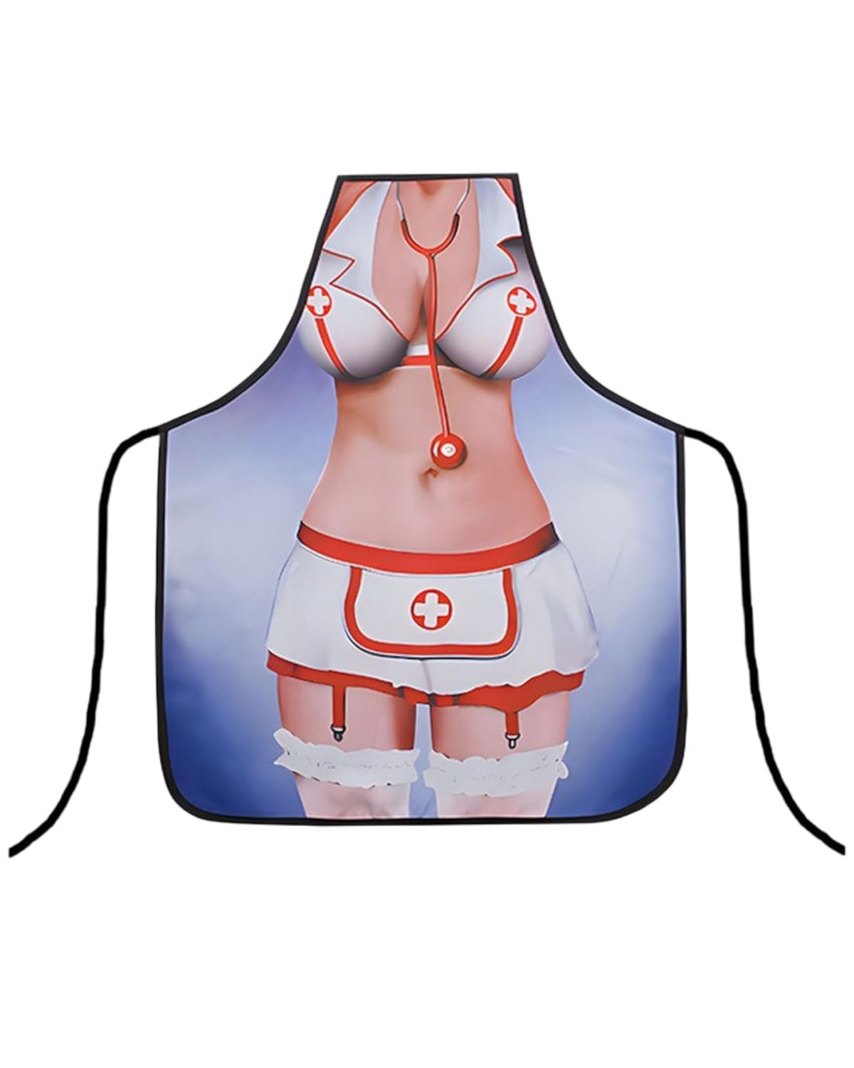 Delantales de cocina para mujer, Sexy Delantal,Sexy Lady novedad adulto divertido delantal para mujeres barbacoa de cocina, delantal divertido para restaurante Barbacoa cocinar hornear
