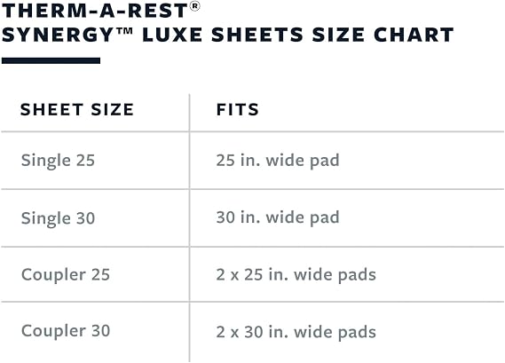 Therm-a-Rest Synergy Luxe Mattress Coupler