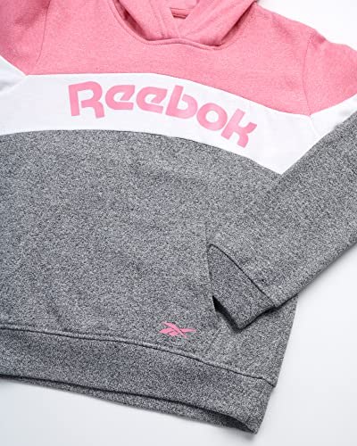 Reebok Girls' Sweatsuit Set - 2 Piece Fleece Hoodie and Jogger Sweatpants (Size: 2T-6X), Size 5, Gr