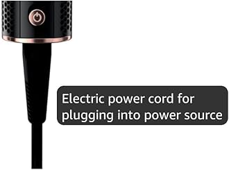 Shark FlexStyle 5-in-1 Air Styler & Hair Dryer with Auto-Wrap Curlers, Paddle Brush, Oval Brush, Concentrator, Diffuser and Storage Case, No Heat Damage, Black/Rose Gold HD446UK