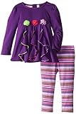Kids Headquarters Girls' 2 Pack Set with Printed Legging