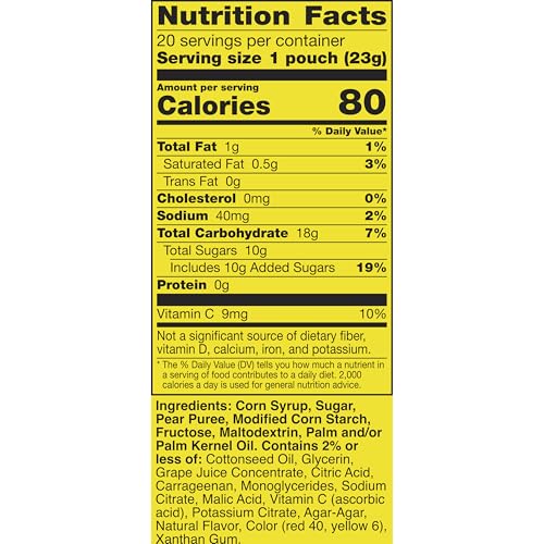 Gushers Fruit Flavored Snacks, Raspberry Lemonade, Strawberry Peach, Orange Cherry, 20 Pouches, Family Pack, 16 oz - Thumbnail 2