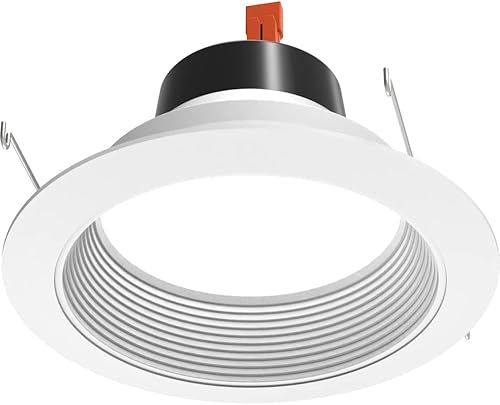 Miniatura 2 de Juno Iluminación LED empotrable de 5 pulgadas, serie G4 retrofit, lámpara de techo para cocina o ducha, 700 lúmenes, 3000 K blanco cálido,