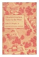 Transylvania, Tutor to the West 0813114209 Book Cover