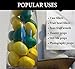 Dasksha Lifelike & Higher Quality Fake Lemons Set -14PCS - Real Looking Fake Fruits for Decoration