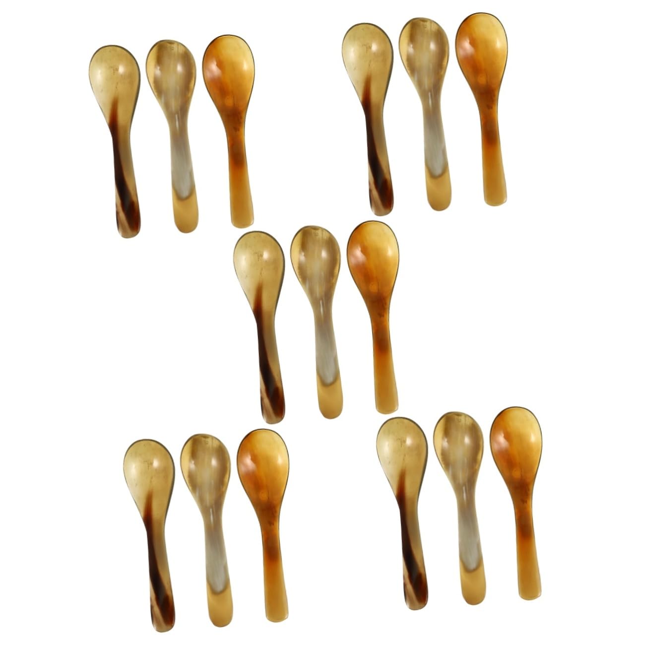 Mikinona 15piezas Cucharas De Café De De De Utensilios De Cocina Para Postres y Café Spoons De Prácticas y Reutilizables