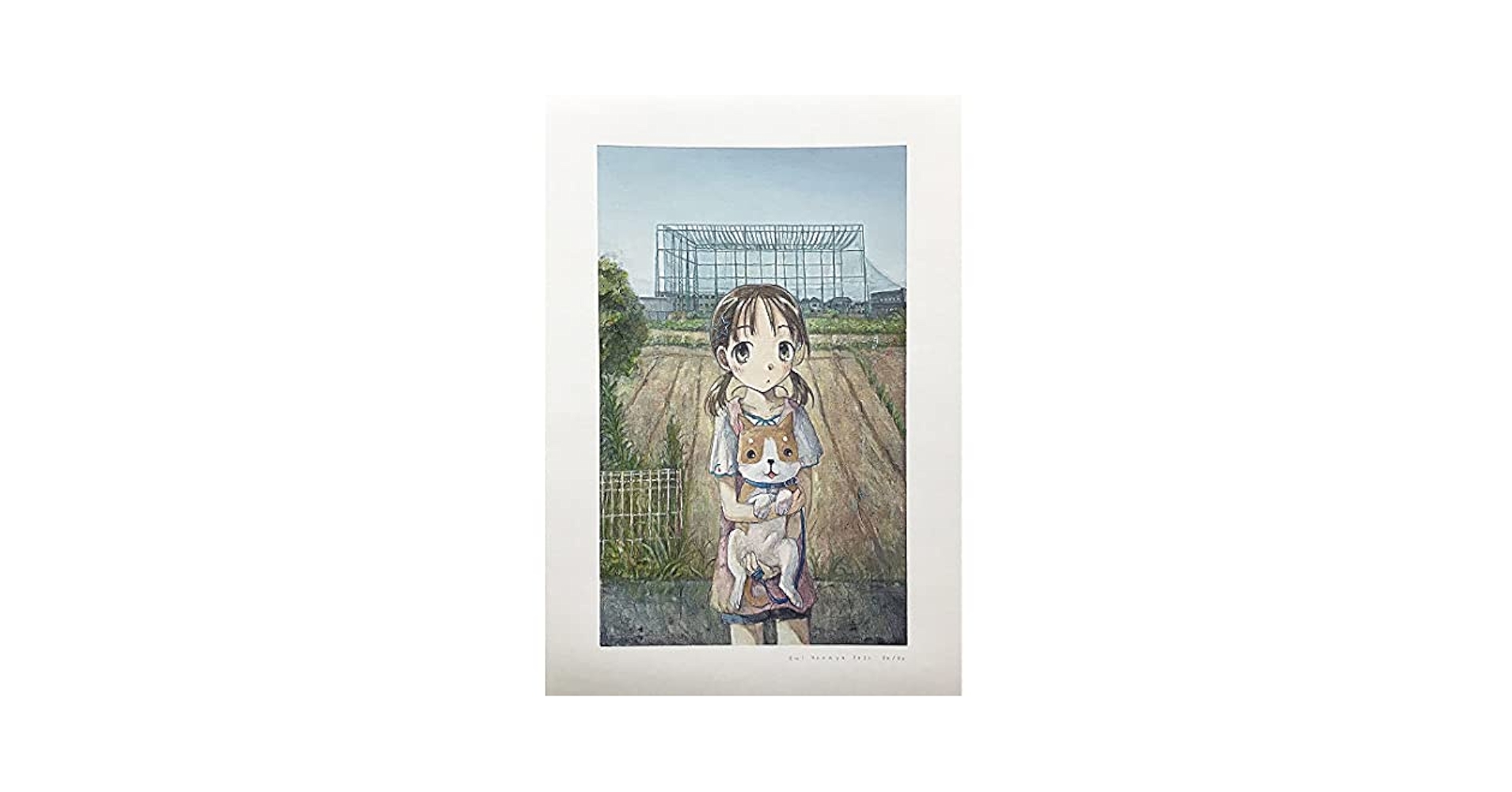 くらやえみ　新作「おさげ」版画サイン入り　カイカイキキ　第2弾 くらやえみ 新作「おさげ」版画サイン入り カイカイキキ 第2弾 9