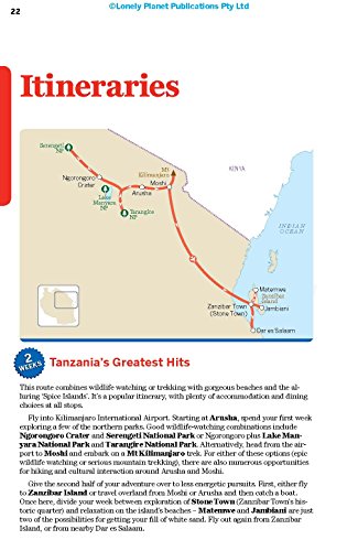 Lonely Planet Tanzania 7: Perfect for exploring top sights and taking roads less travelled