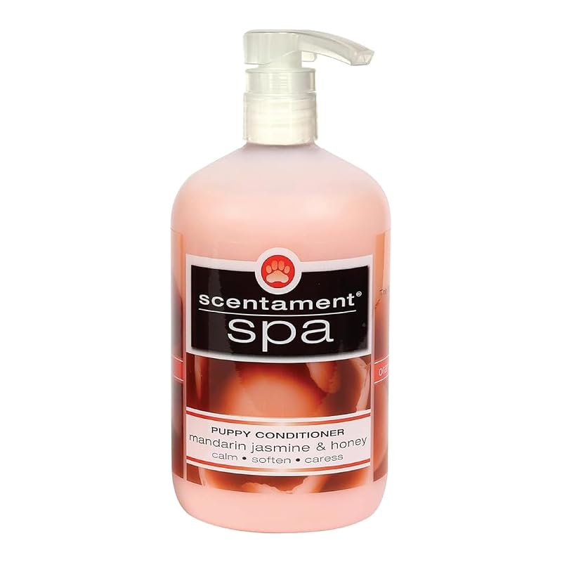Condicionador para Cães e Gatos Best Shot Scentament Spa Mandarin Jasmine Honey, 473 mL