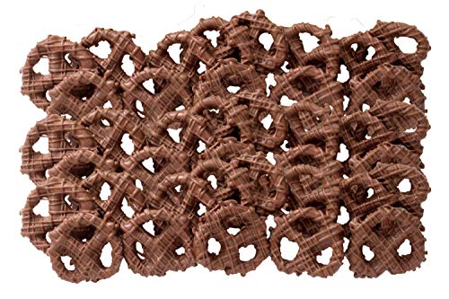 Vermont Nut Free Chocolates Covered Mini Twist Pretzels (Milk Chocolate) 7 Ounces #TOP3