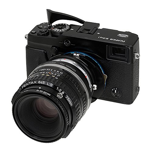 Adaptador Pentax 645 Fujifilm X para fotografía de paisaje y retrato con cámaras X-Series 3