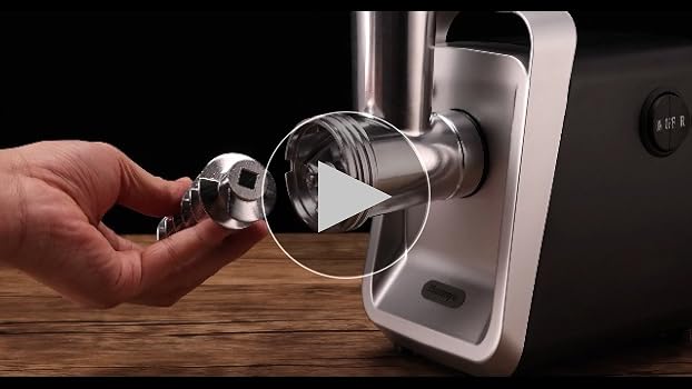 Huanyu 電動ミートミンサー 350W ソーセージノズル/プレート3枚付 Amazon.co.jp: Huanyu ミートミンサー 350W プレート3枚付き