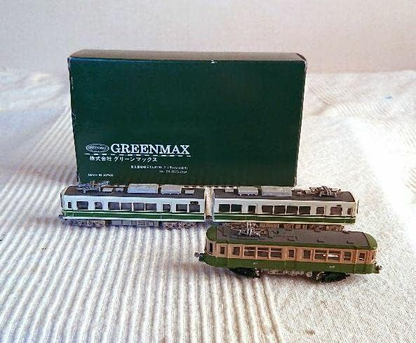 グリーンマックス GM GREENMAX 江ノ電1000形タイプ キット組み 2編成