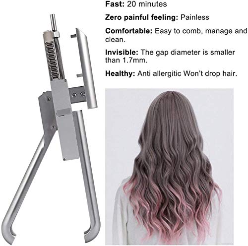 Équipement 6D extension de cheveux et de perruque de haute précision